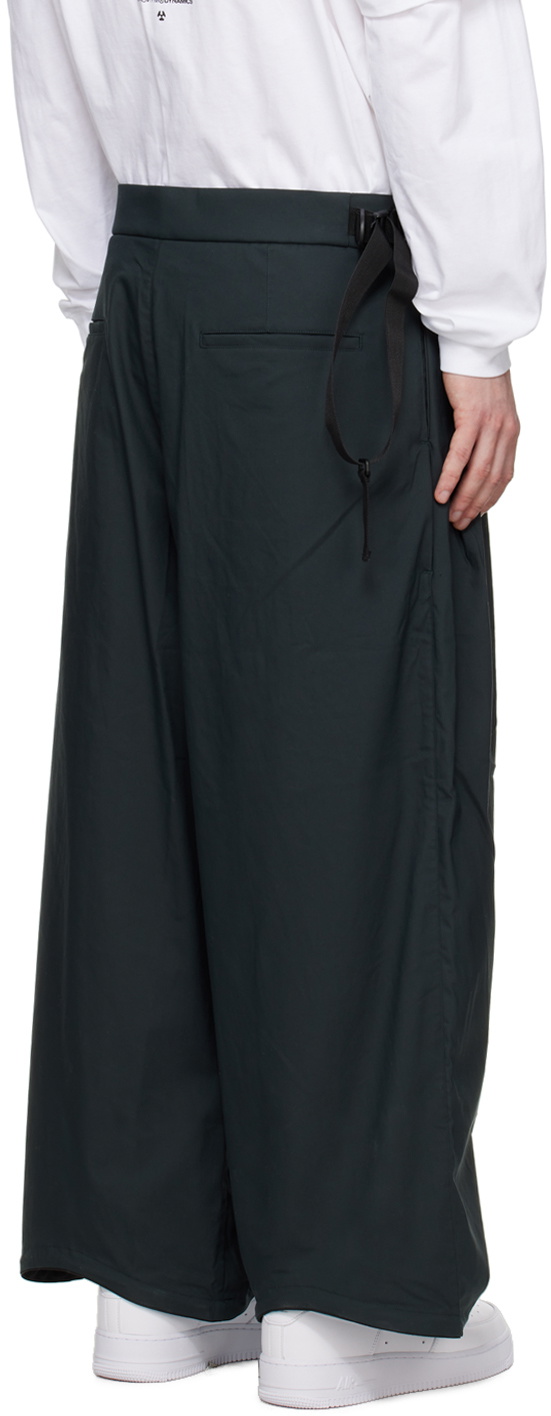 ACRONYM® Green Pleated Trousers