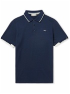 Kjus Golf - Cotton-Blend Piqué Polo Shirt - Blue