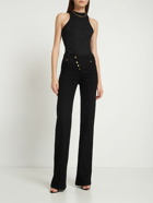 TOM FORD - Mid Rise Wide Leg Cotton Denim Jeans