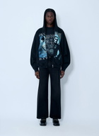 Vetements Cof Cut-Up Zip-Up Hooded Sweatshirt