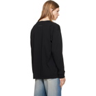 MM6 Maison Margiela Black Cotton T-shirt