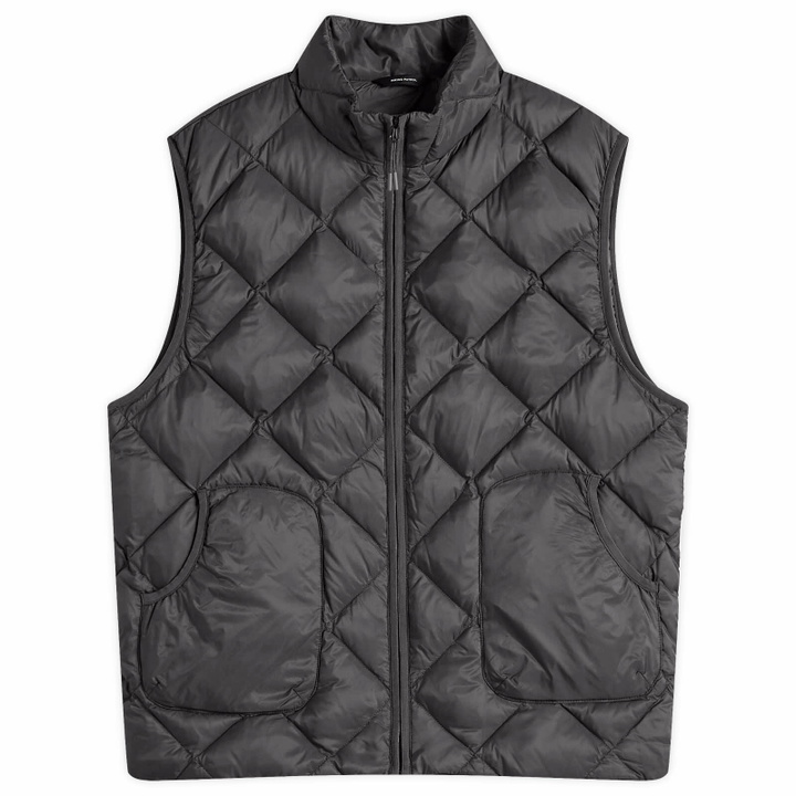 Photo: Hiking Patrol Men's Base LT Down Vest in Charcoal Black