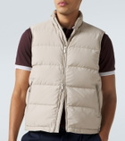 Eleventy Wool-blend down vest