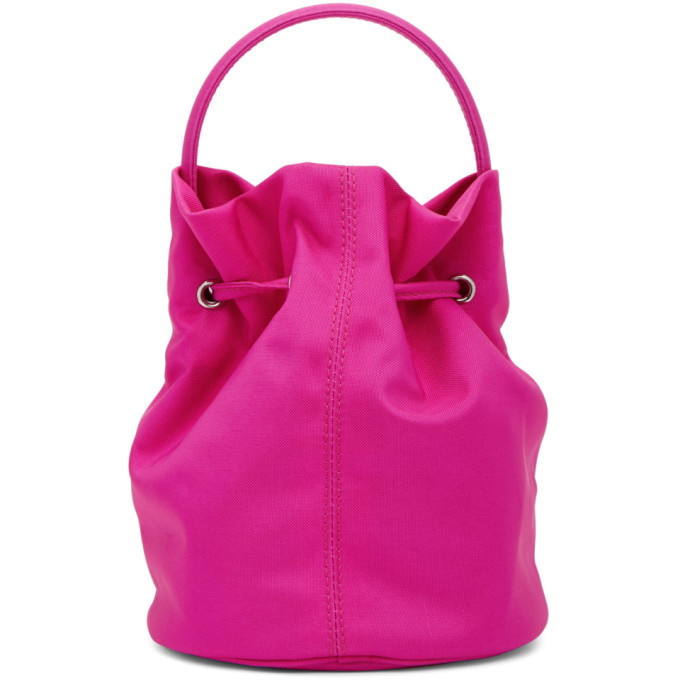 Balenciaga Pink XS Wheel Drawstring Bucket Bag Balenciaga