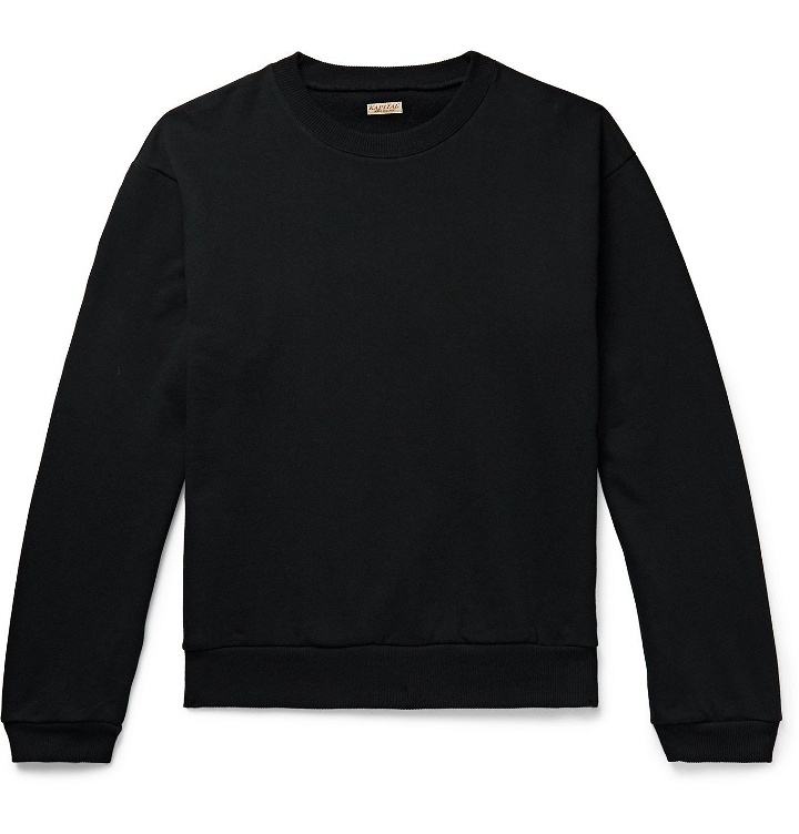 Photo: KAPITAL - Printed Loopback Cotton-Jersey Sweatshirt - Black