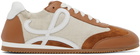 Loewe Beige & Tan Ballet Runner Sneakers
