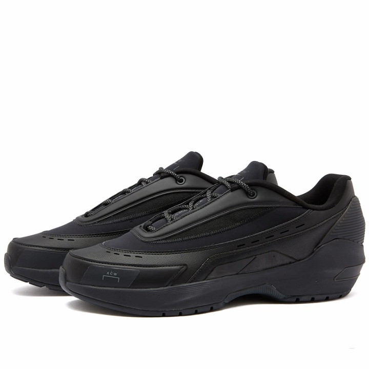Photo: A-COLD-WALL* Men's Vector* Runner Sneakers in Black