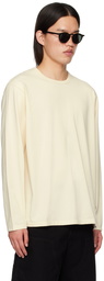 nanamica Beige COOLMAX Long Sleeve T-Shirt