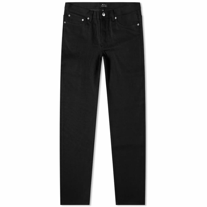 Photo: A.P.C. Men's Petit Standard Jean in Black