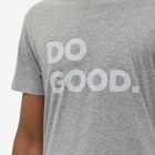 Cotopaxi Men's Do Good T-Shirt in Heather Grey