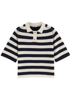 Haikure Pauline Striped-intarsia Wool-blend Jumper Stripe