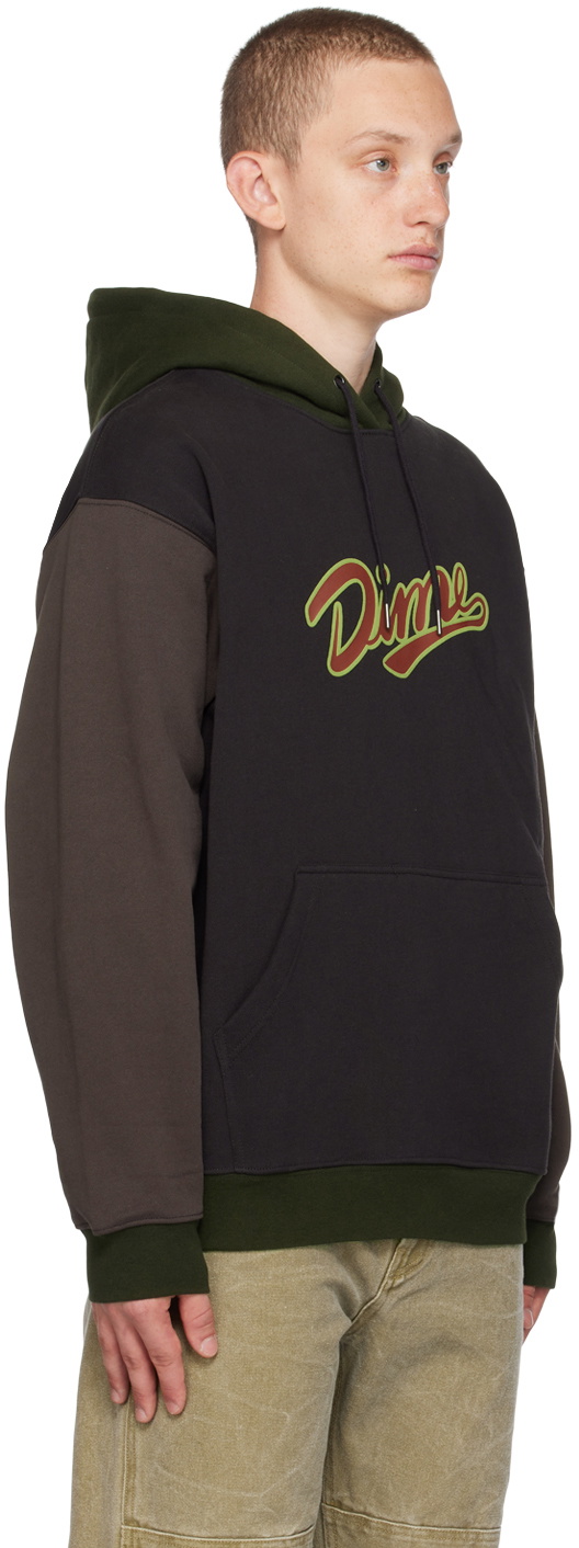 Dime Black Team Split Hoodie Dime