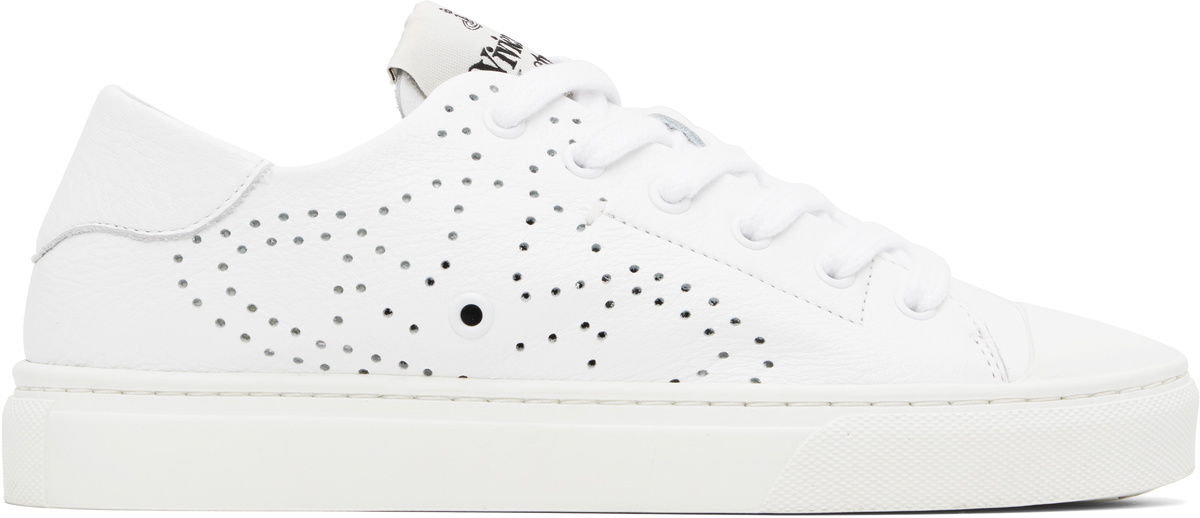 Vivienne Westwood White Soft Punch Sneakers