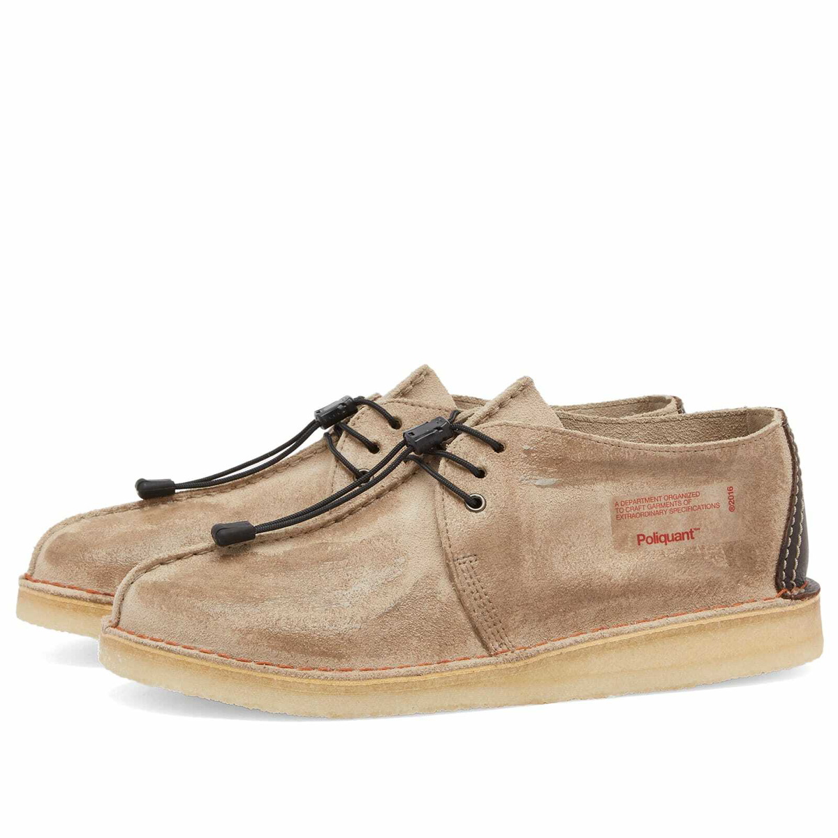 POLIQUANT × CLARKS THE DESERT TREK　クラークス Poliquant Men's x Clarks Desert Trek Presented by END. in Sand