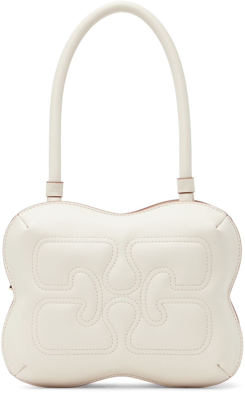 GANNI Off-White Butterfly Bag GANNI