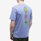 Hikerdelic x END. Belsky T-Shirt in Digital Violet