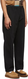 Stüssy Black Canvas Work Trousers