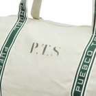 Puebco Canvas Fabric Tennis Bag in Natural 