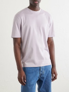 Canali - Cotton T-Shirt - Purple
