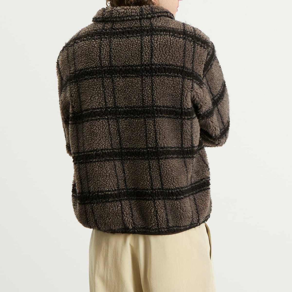 Ranra Men's River Fleece Jacket in Martini Olive