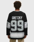 Mitchell & Ness Nhl Blue Line Jersey Los Angeles Kings 1992 93 Wayne Gretzky #99 Black Jerseys