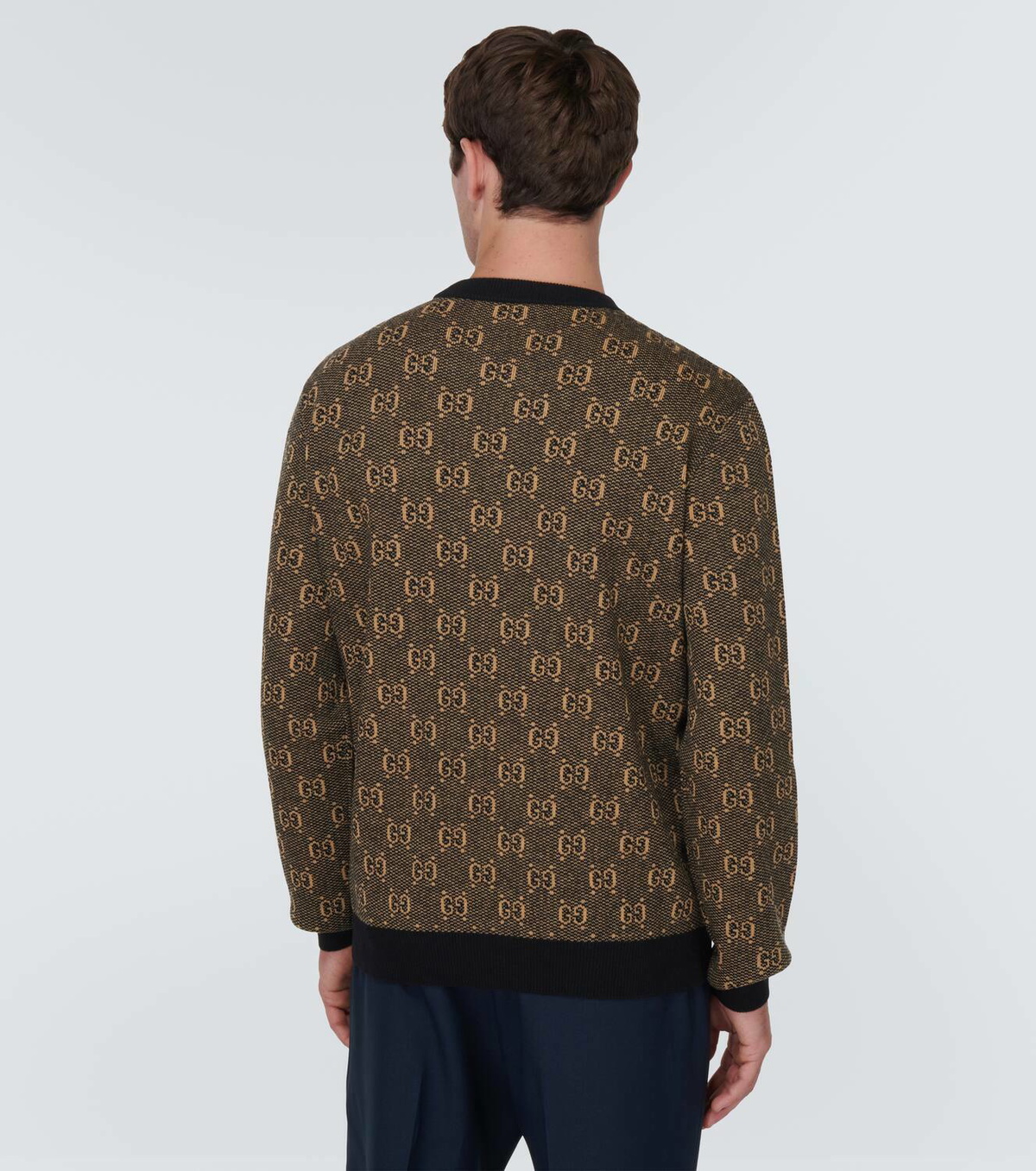 Gucci GG jacquard wool sweater Gucci