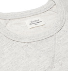 Hartford - Mélange Loopback Cotton-Jersey Sweatshirt - Gray