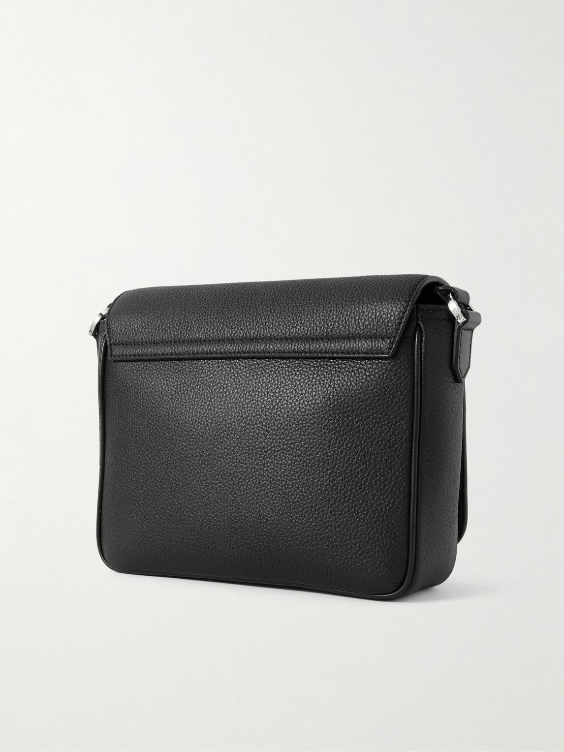TOM FORD - Full-Grain Leather Messenger Bag