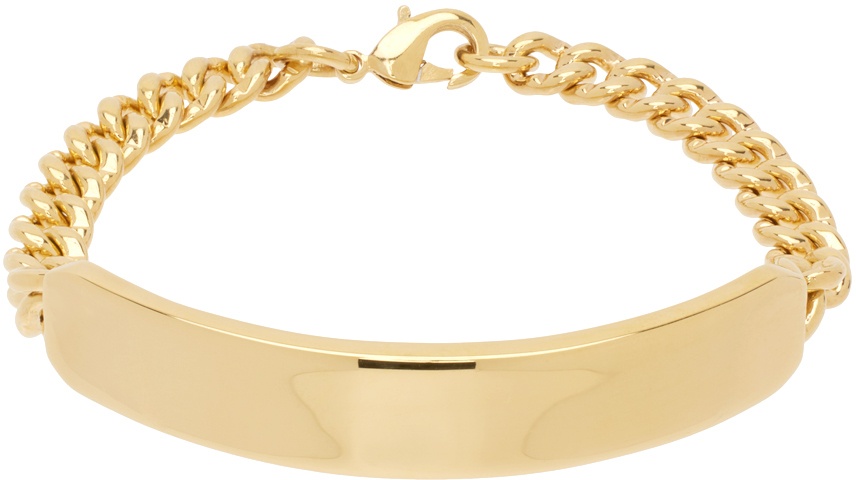 Photo: A.P.C. Gold Darwin Curb Chain Bracelet