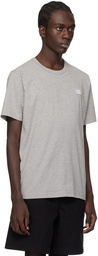 Acne Studios Gray Embroidered T-Shirt