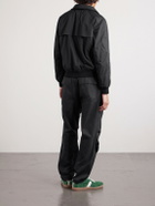 TOM FORD - Straight-Leg Cotton-Twill Drawstring Trousers - Black