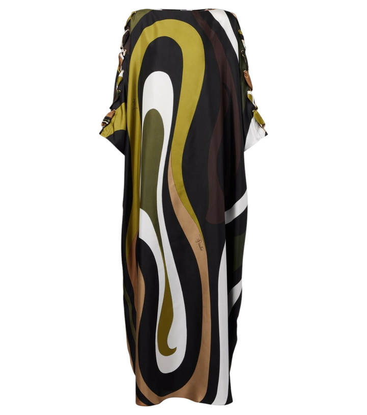 Photo: Pucci Marmo silk twill kaftan