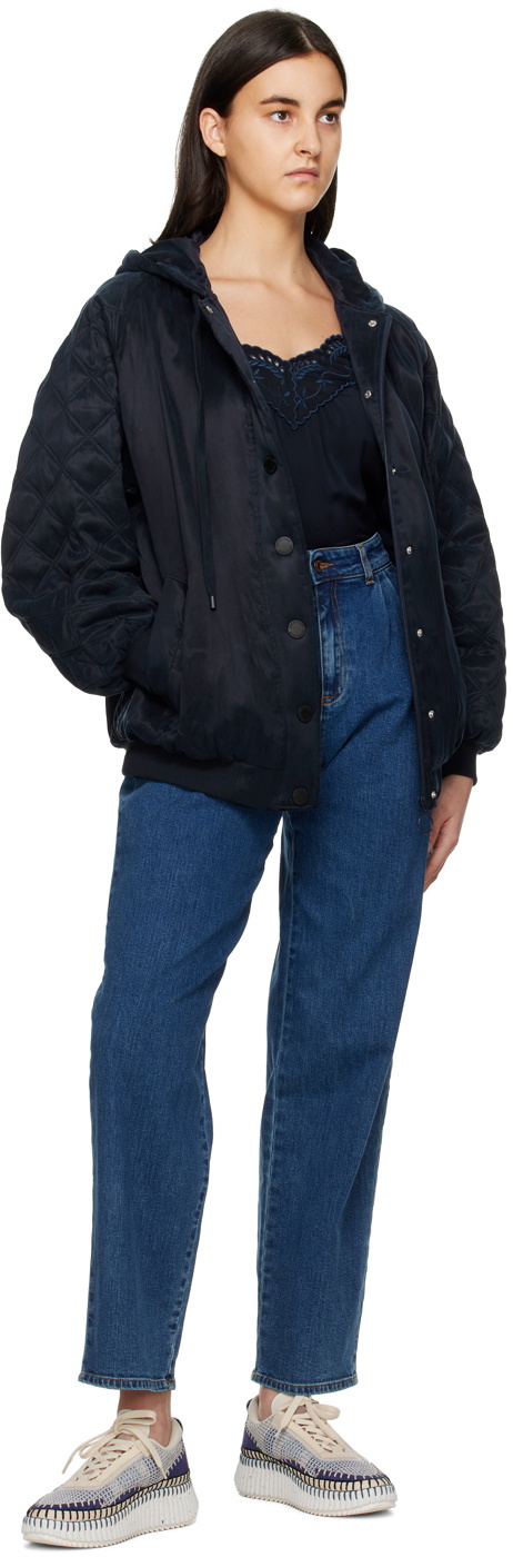 See by Chloé Blue Tapered Jeans