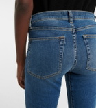 3x1 N.Y.C. Mid-rise cropped boot-leg jeans