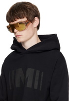 MM6 Maison Margiela Yellow Mask Sunglasses
