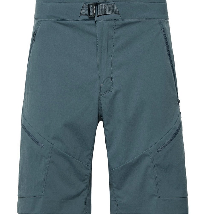 Photo: Arc'teryx - Palisade Slim-Fit TerraTex Shorts - Men - Gray green