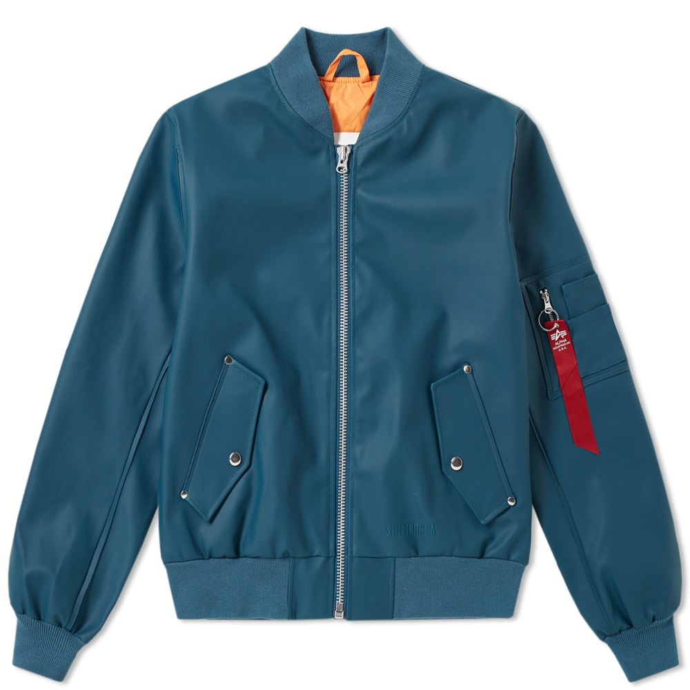 Stutterheim x Alpha Industries MA 1 Bomber Jacket Stutterheim