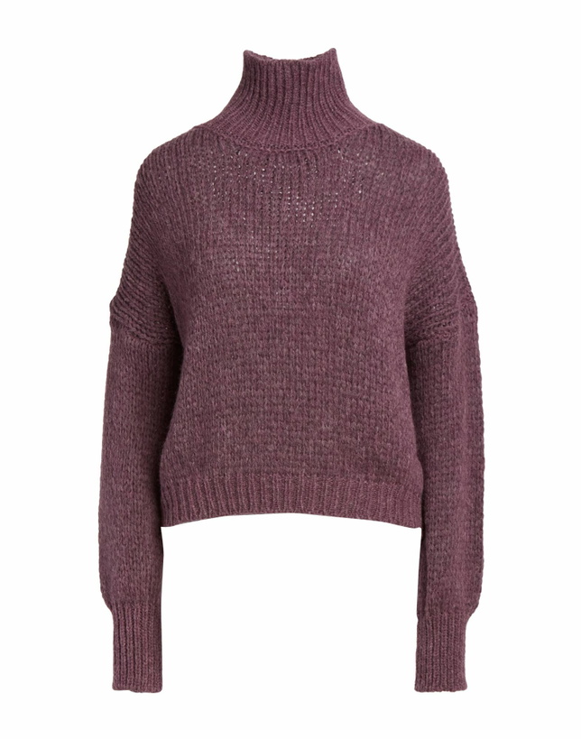 Photo: Roberto Collina Womens Turtleneck Plum