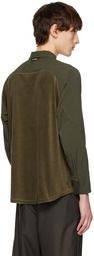 and wander Khaki Base Shirt