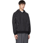 Enfants Riches Deprimes Black Logo Stripe Hoodie