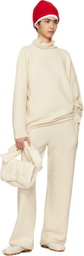 ISSEY MIYAKE Beige Square Cushion Bag