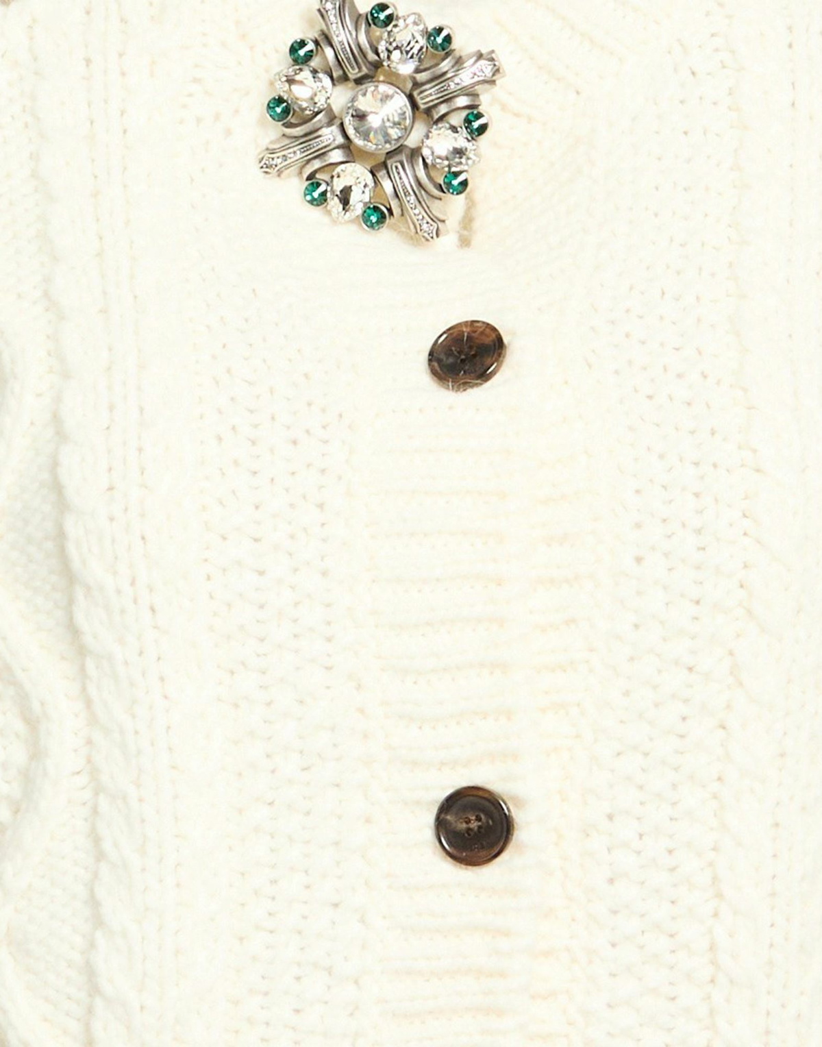 Area Womens Cardigan Ivory