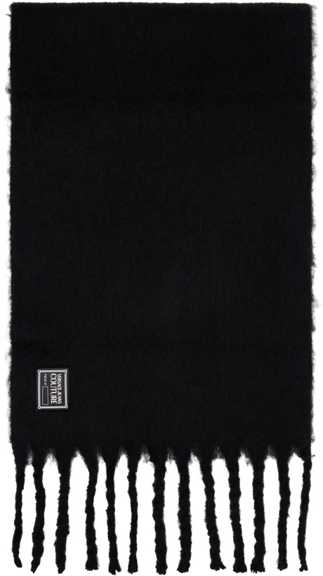 Photo: Versace Jeans Couture Black Piece Number Scarf