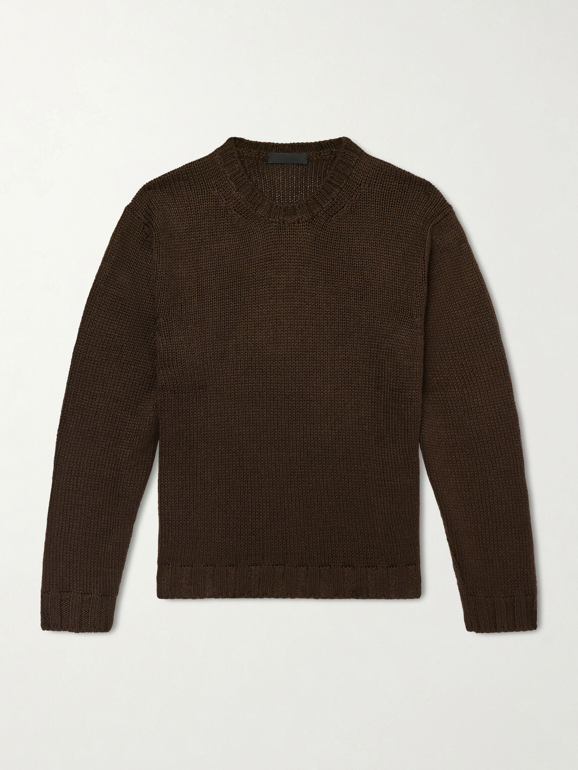 Saman Amel - Gio Slim-Fit Silk Sweater - Brown