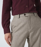 Brunello Cucinelli Wool tapered pants