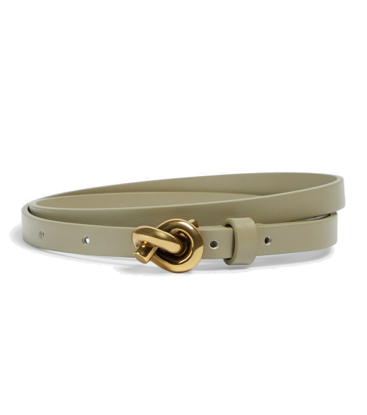 Bottega Veneta Slim leather belt Bottega Veneta