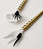 L'Objet x Jessica McCormack stainless steel serving set