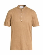 Lardini Mens T-shirt in Light brown