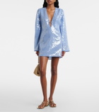 Oséree Sequined beach dress