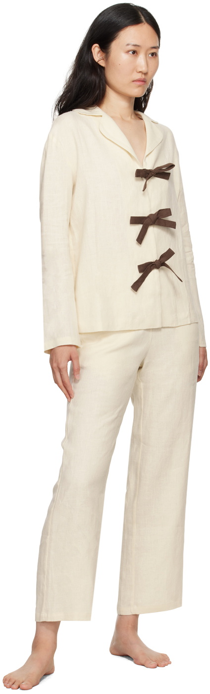 Sleeper Off-White 'The Bow' Pyjama Set